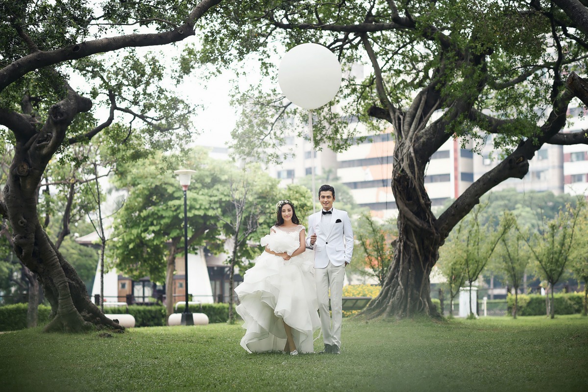 拍婚紗,婚紗照,台中婚紗,韓式婚紗照,台中公園